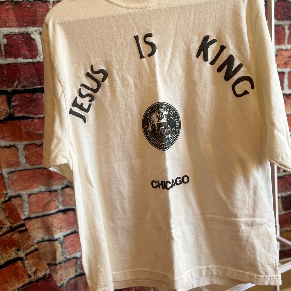 NEW Kanye West Jesus Is King Chicago Merch size Small
